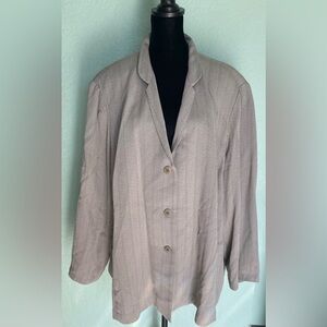 Classic Women's Light Gray Blazer